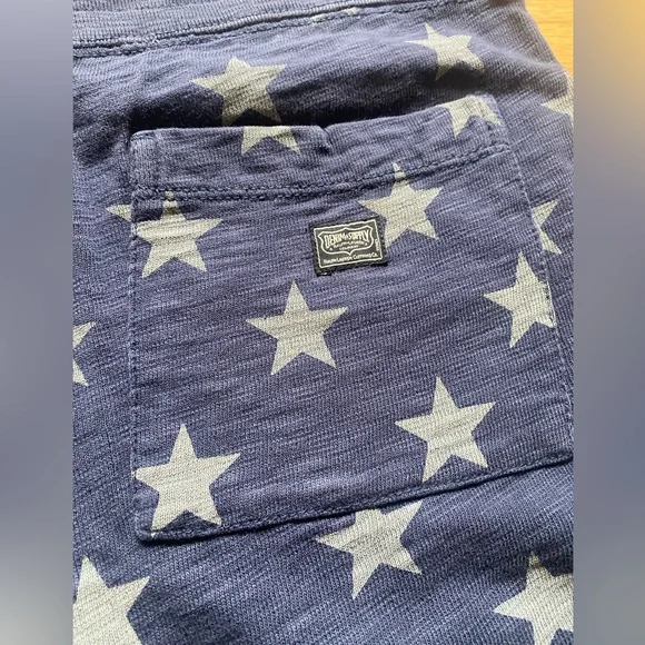 Denim & Supply Ralph Lauren Blue Star Shorts - Picture 3 of 4